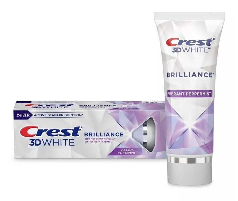 Crest 3D White Brilliance Зубная паста NEW, Vibrant Peppermint, 99г