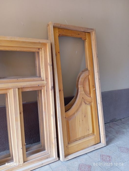 Тахта эшик ва дераза  янги