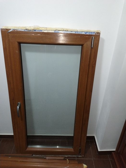 Geam termopan stejar auriu
