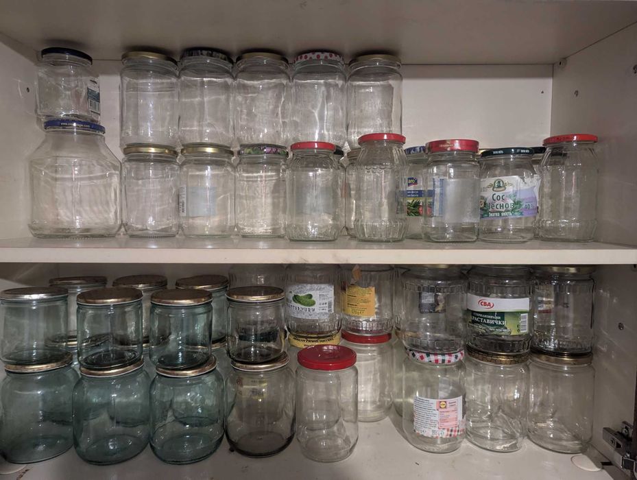 Буркани (различни видове) - омния, компот, сладко, 3л (≈165-170 бр.)