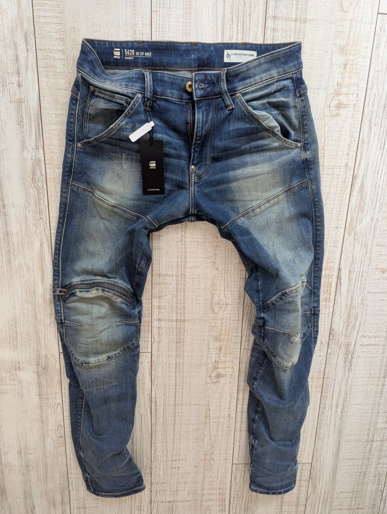 G-Star 5620 3d Zip Knee Skinny w30L30