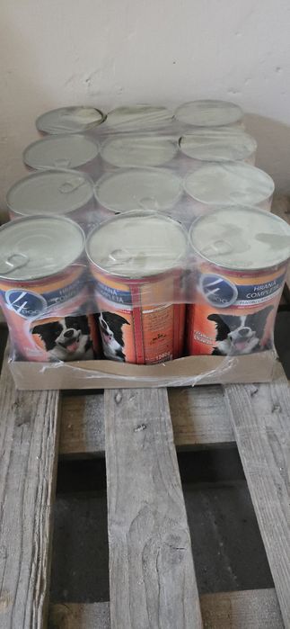 Hrana umeda de caini 4Dog, Conserva 1,25kg, 12 buc