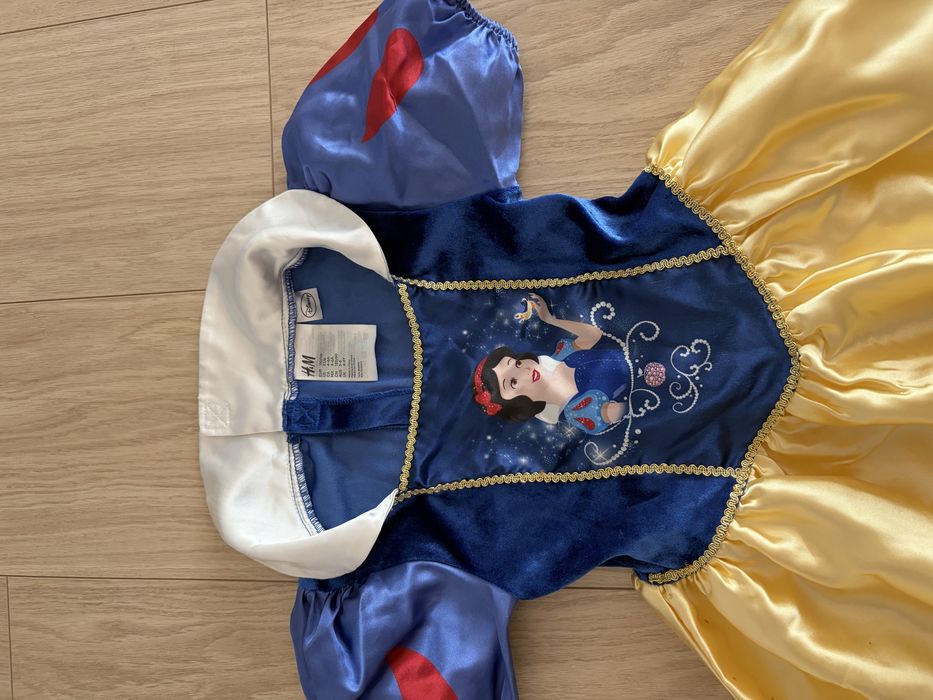 Rochie serbare, carnaval Alba ca zapada