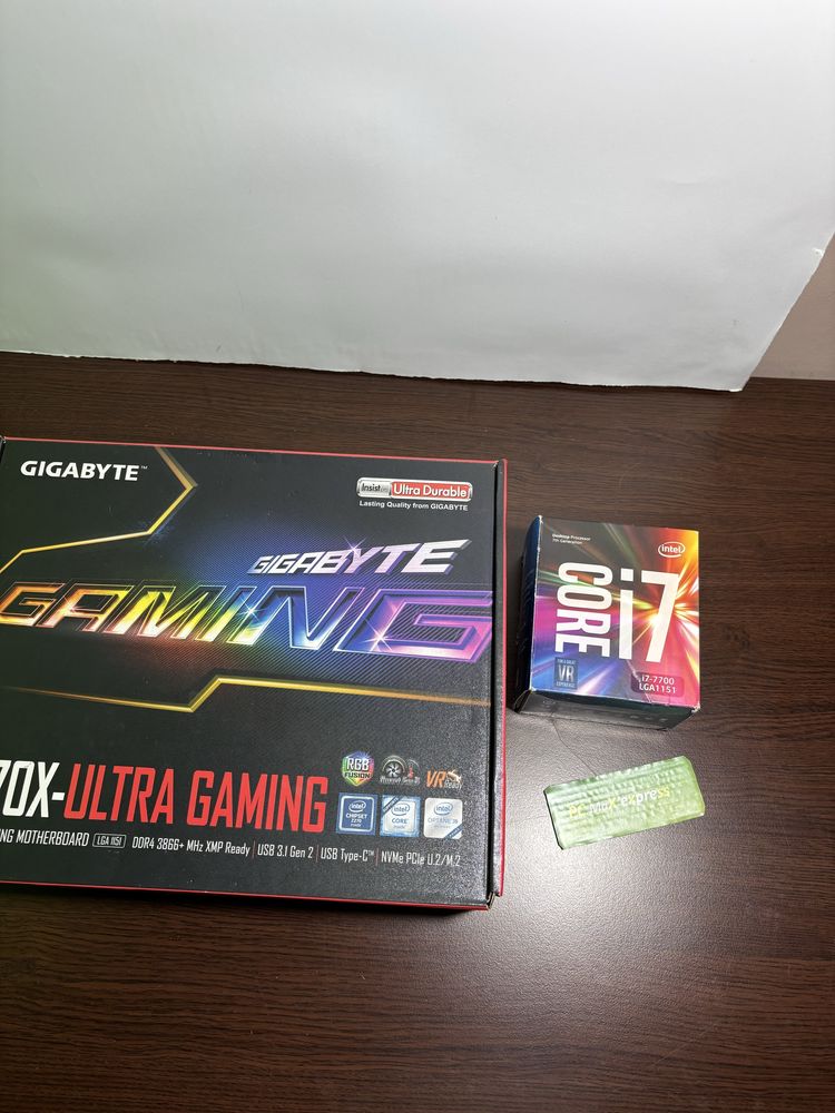 I7 7700 + Gigabyte Z270X-ULTRA GAMING