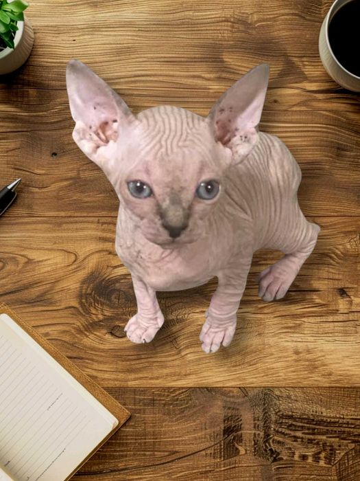 Канадски сфинкс и елф