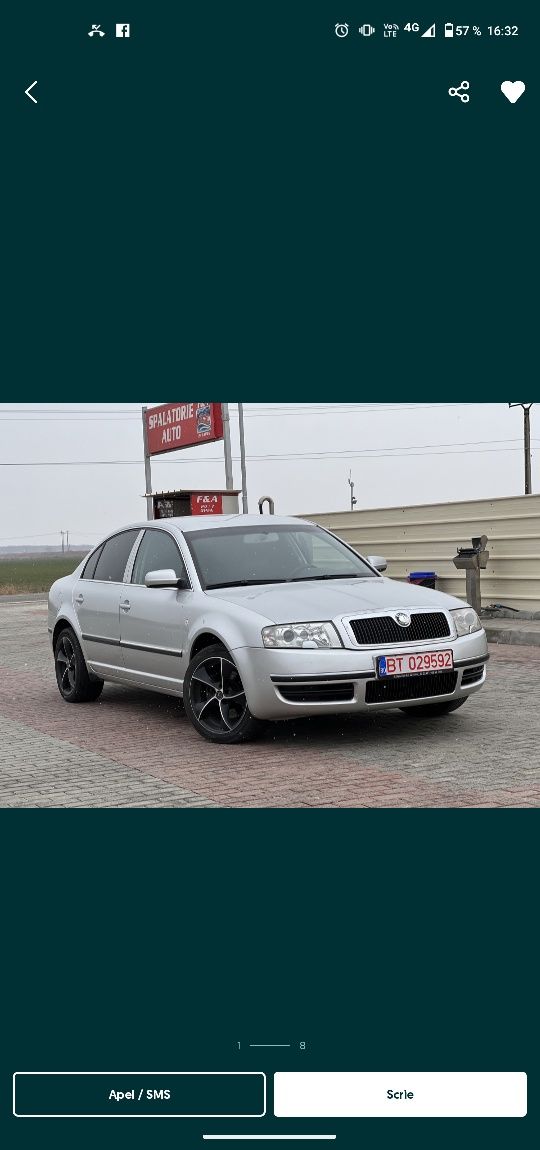 Skoda superb , 2.5 v6 , automat, vand sau schimb ,