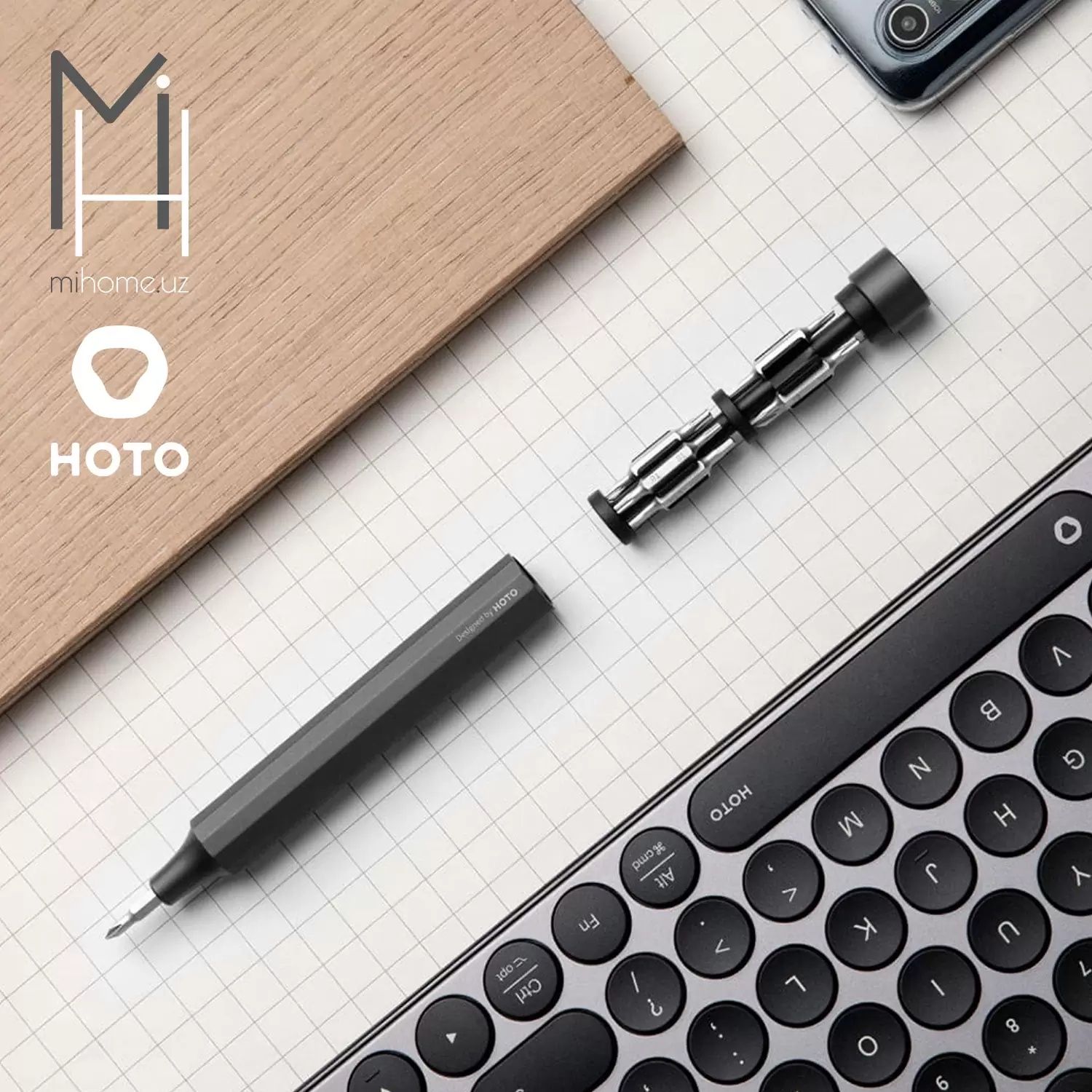 Отвертка Xiaomi Hoto Precision Screwdriver Kit 24 in 1