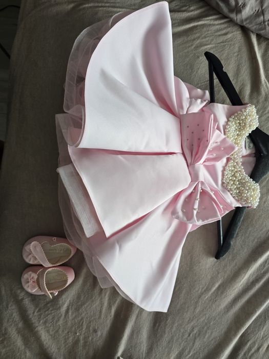 Rochita botez MonBebe superba (marime68)