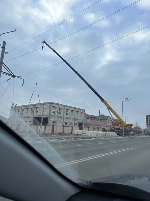 Услуги автокрана 80 метров