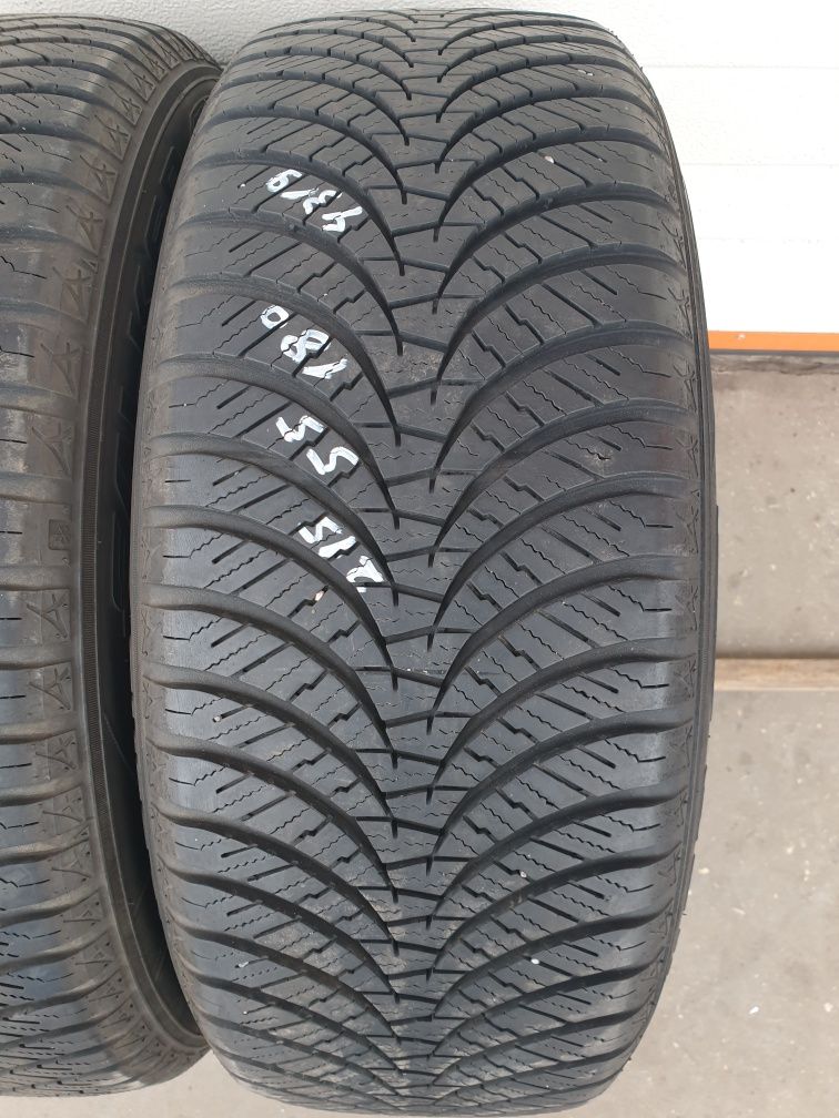 Всесезони гуми 2 броя FALKEN EuroAll Season AS210 215 55 R18 дот 4319