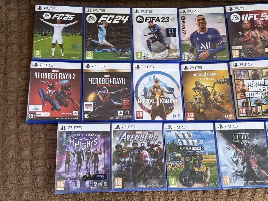 Продам диски на пс 5