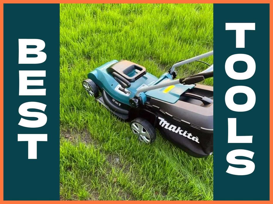 Оригинал Электрическая газонокосилка Makita ELM4120. Гарантия бор