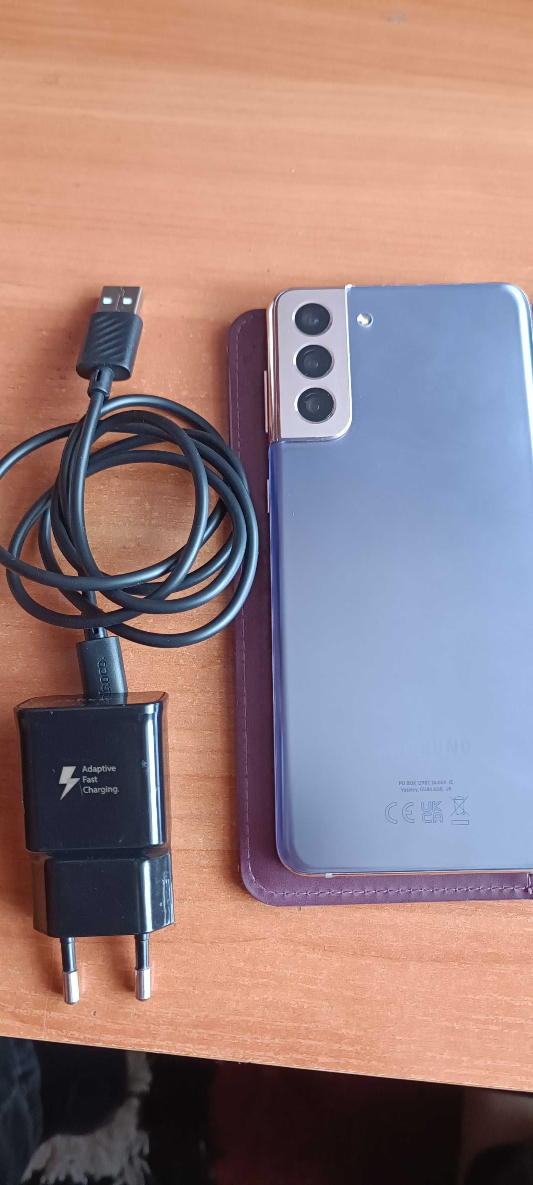 Samsung S21 plus като нов без забележки 256/8гб