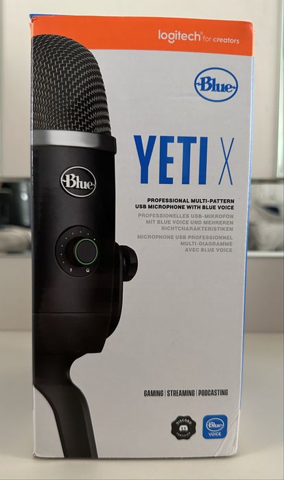 Microfon Logitech Blue Yeti X