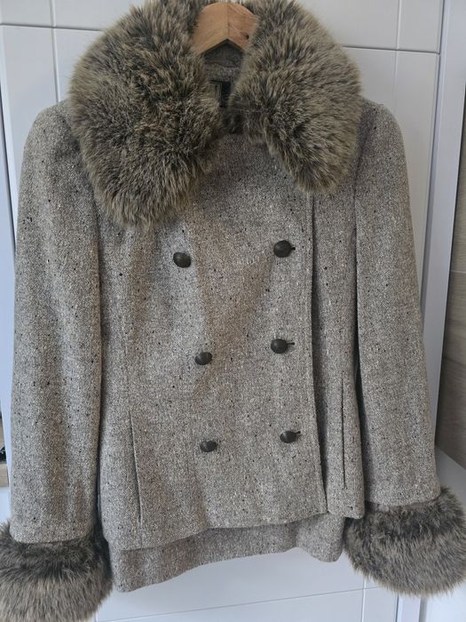 Costum lana (fusta si sacou) marime 38