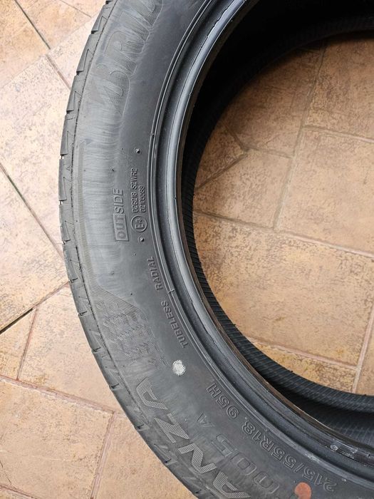 4x anvelope vara Bridgestone Touranza 215/55/R18 DOT 2024 4000km Japan