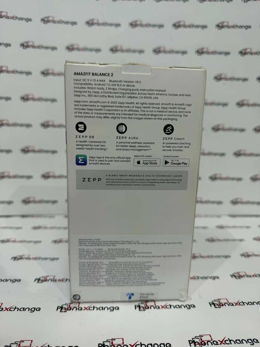 Amazfit Balance 2 Black Sigilat