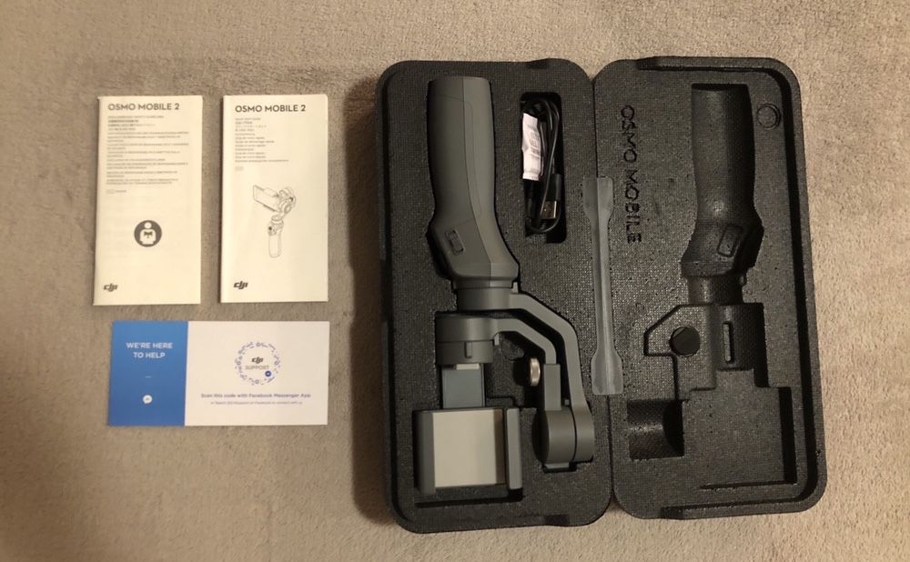Stabilizator smartphone Osmo Mobile 2, gri (NOU)