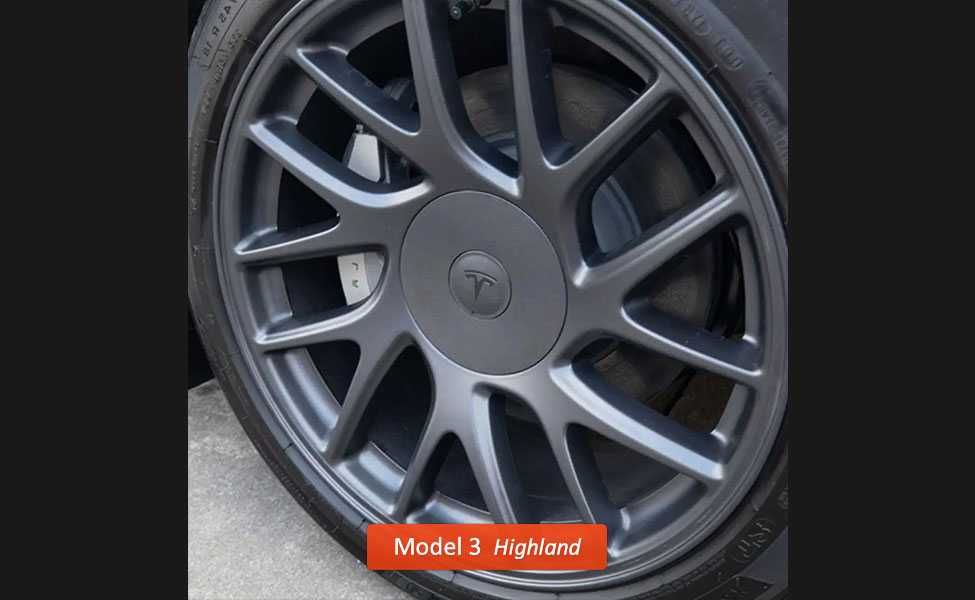 Capace centrale jante (3 modele) - Tesla Model 3 (Highland)