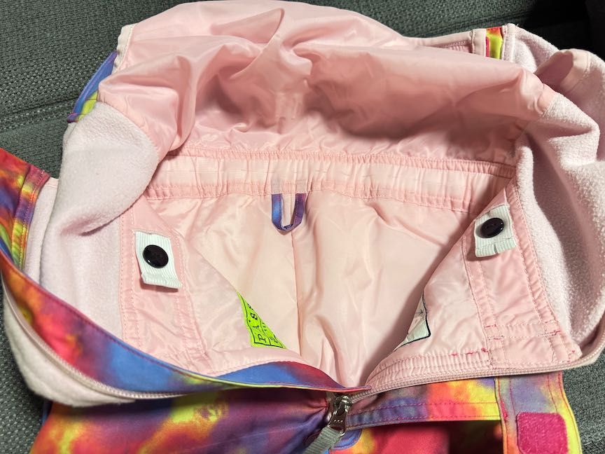 Детски Ски Сноуборд Панталон Spyder Girls Sparkle Pink, 4-7г. 94-115см