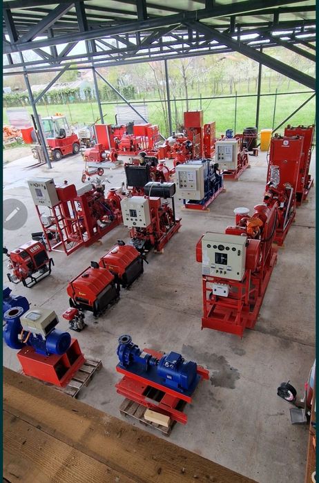 Motopompa pompa 4 cil Hatz pompa  apa murdara