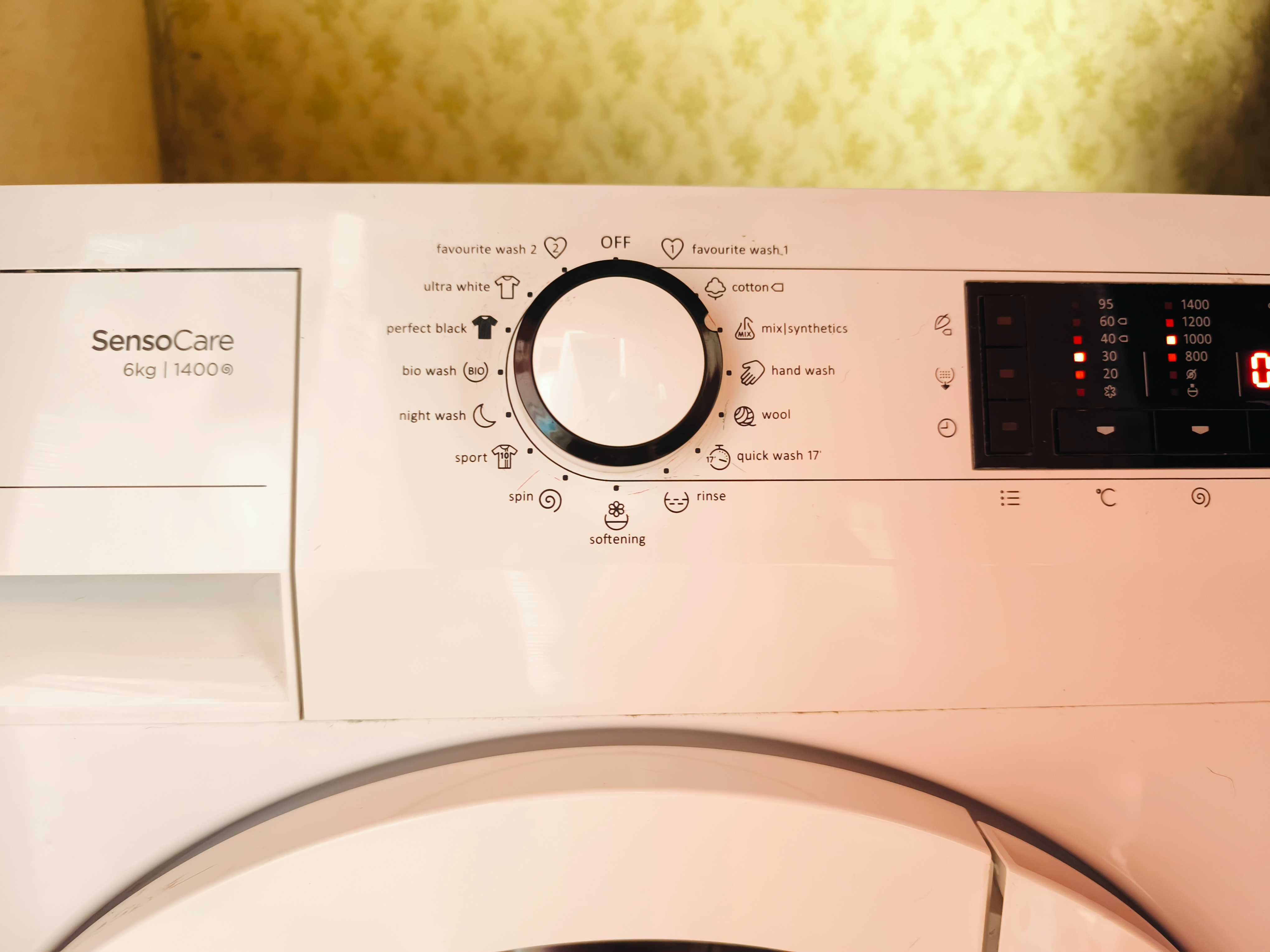 Пералня Gorenje Senso Care 6 кг 1400 об. в много добро състояние