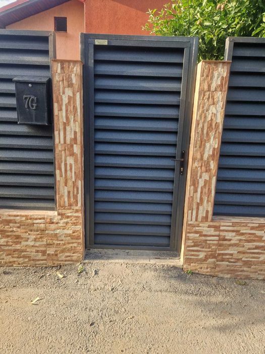 Gard metalic jaluzea | Suruburi ascunse | Arad | Model 2025 |