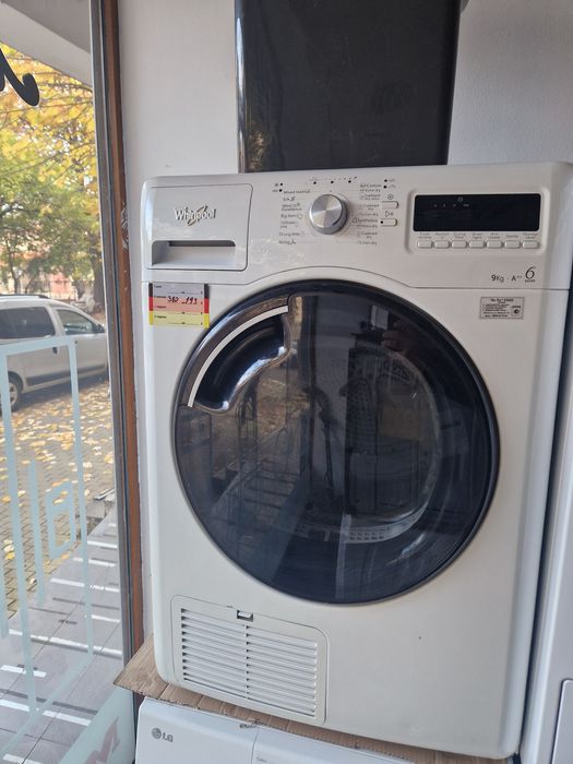 Сушилня Whirlpool 9 кг Термопомпа А++
