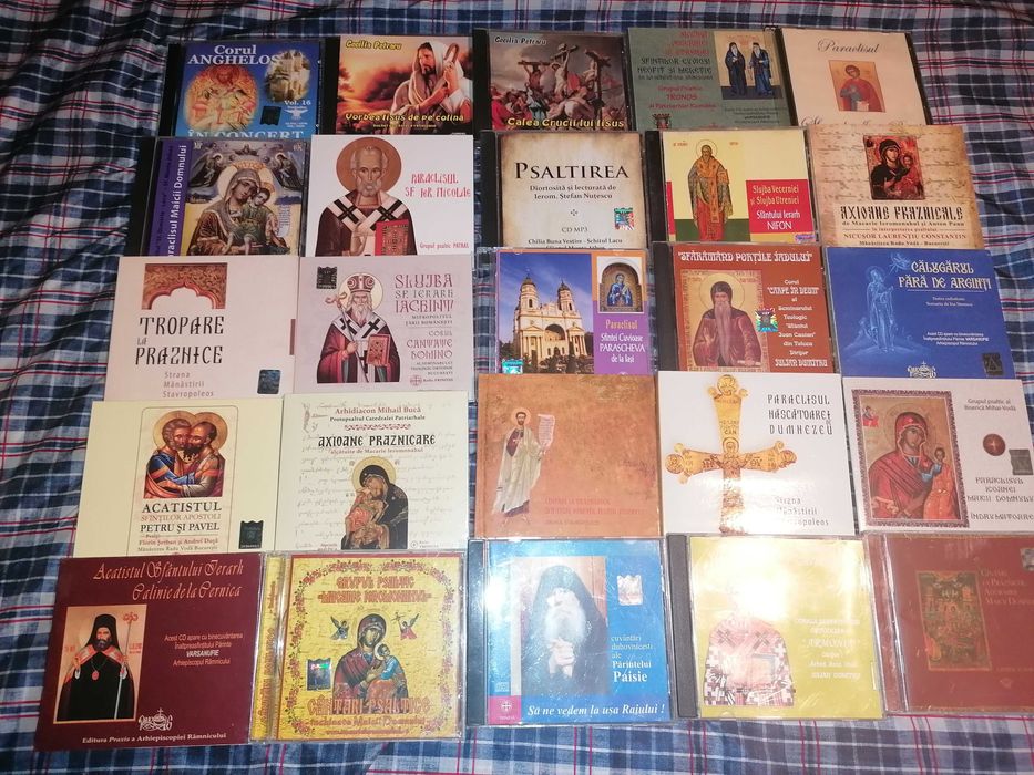 CD originale Muzică Bizantină Psaltică Religioasă