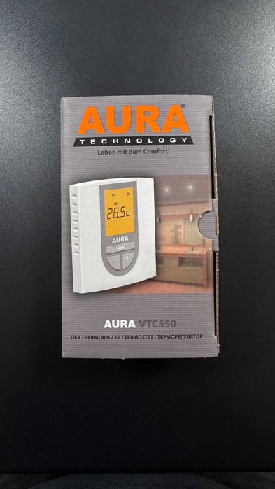Терморегулятор Aura VTC 550 | 10 шт в наличии | Новые, полный комплект