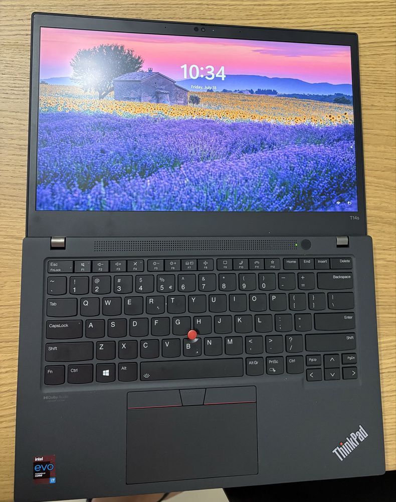 Lenovo ThinkPad T14s Gen 2 – i7, 16GB, 512GB, LTE – Sigilat