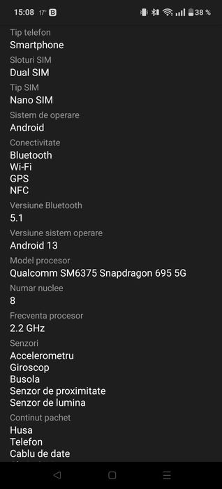 Vând smartphone Motorola Moto G84  Dual SIM ,