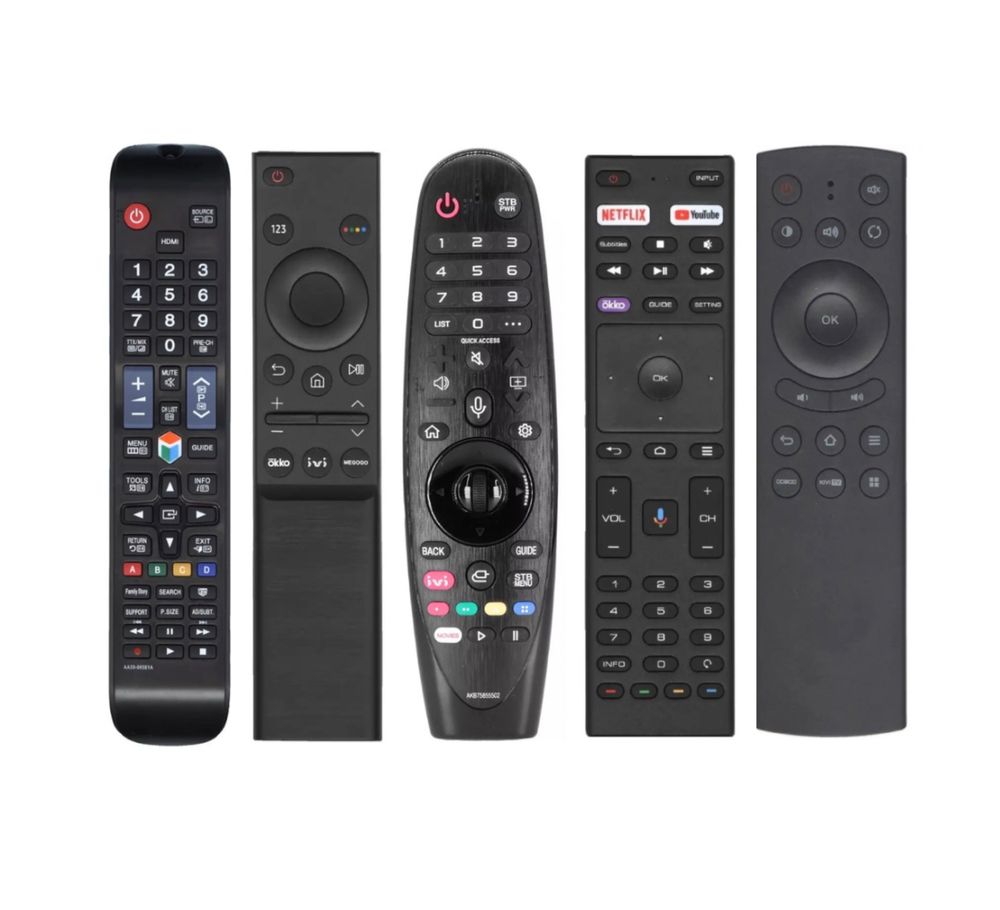 Пульт Samsung/SONY/LG/Denn/TCL/Qwatt/KIVI/Artel/AOC/AVA/ARG/Panasonic