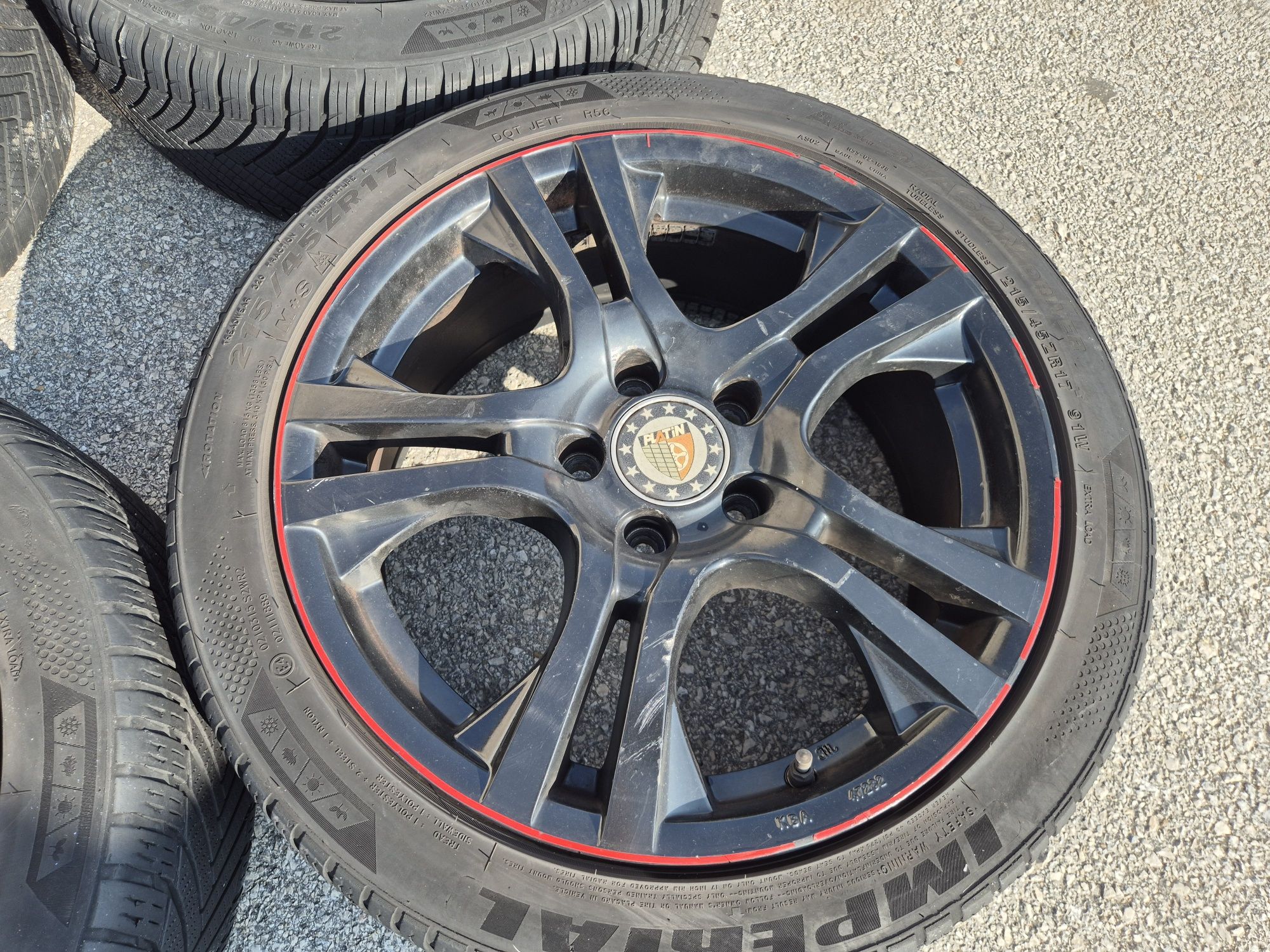 5х112/17 с гуми Шкода Мерцедес Ауди Фолксваген Сеат 5x112/17 VW Audi