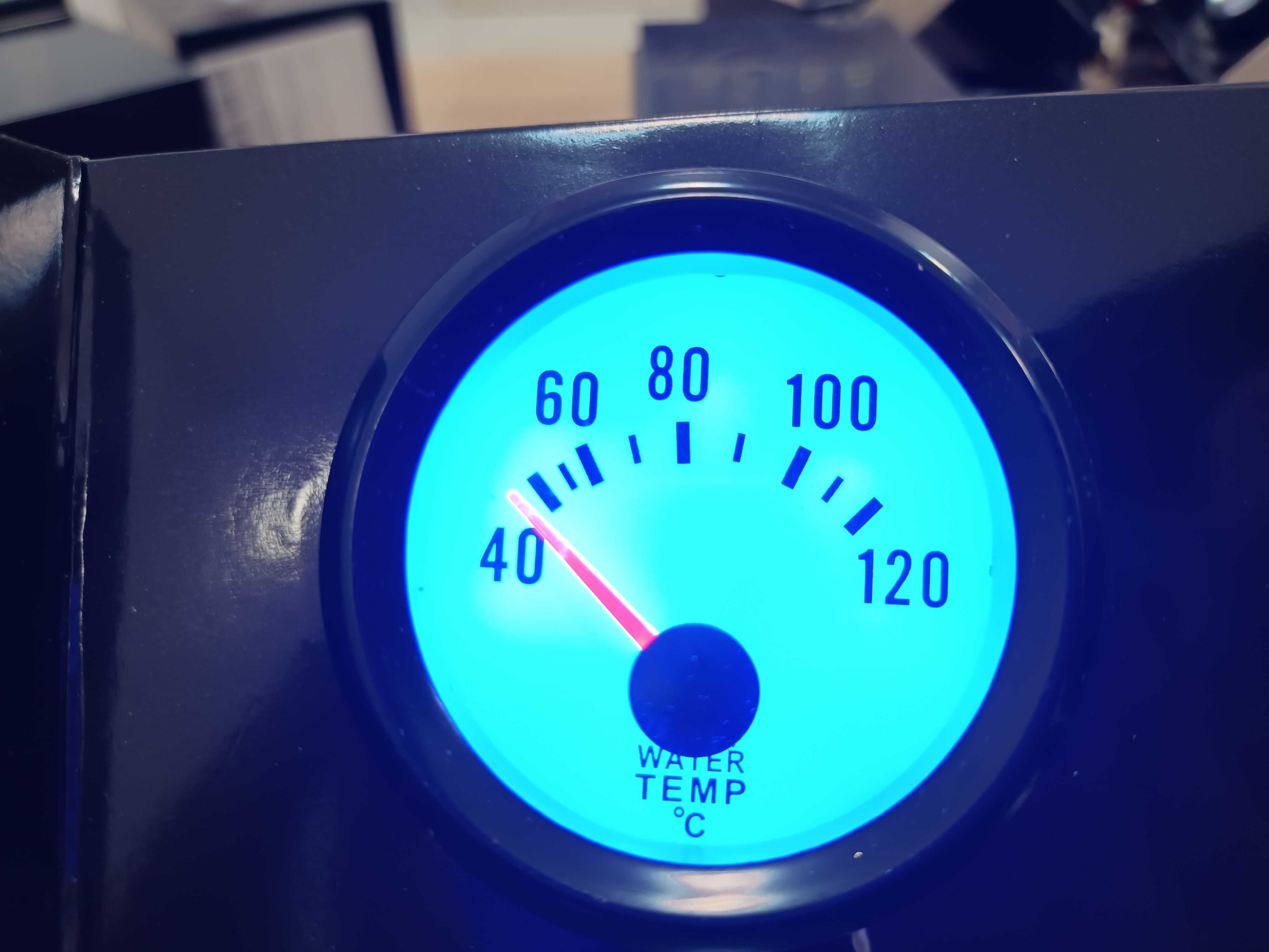 Уред за температура на вода 52мм,измервателен показващ уред,water temp