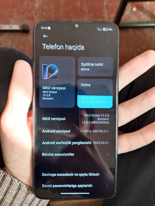 Redmi note 8 pro 128 tali srochna