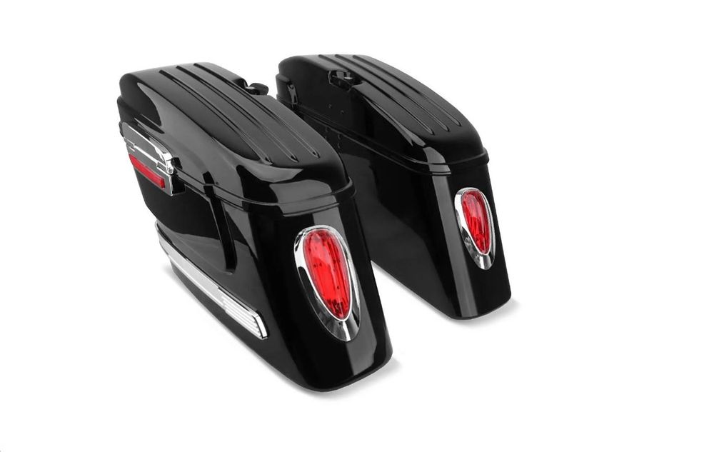 Coburi ZocoMoto, pentru motociclete, material ABS, Negru