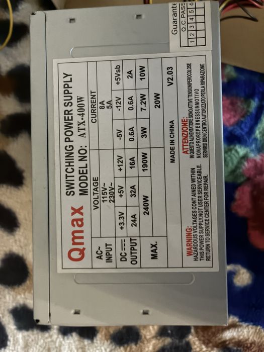 Продаю блока питания (ATX 400W)