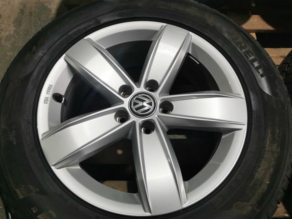 Jante Originale Vw Tiguan .R 17 cu anvelope de iarna