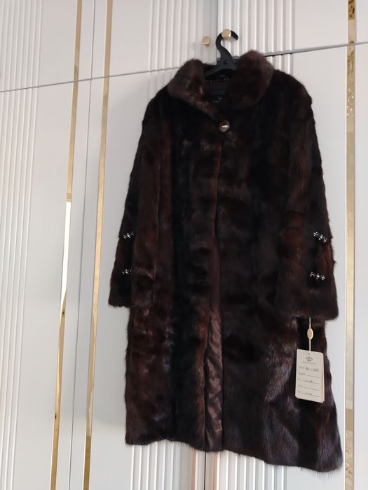 Норка шуба новый дым кимеген