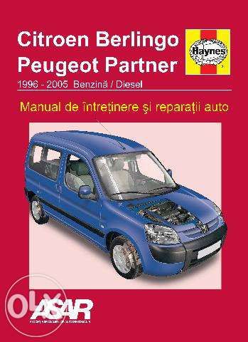 Manual reparatii limba romana Peugeot Partner/Berlingo