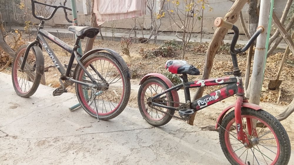 Велосипед запчаст учун узини тахлаб минса хам булади рамалари бутун