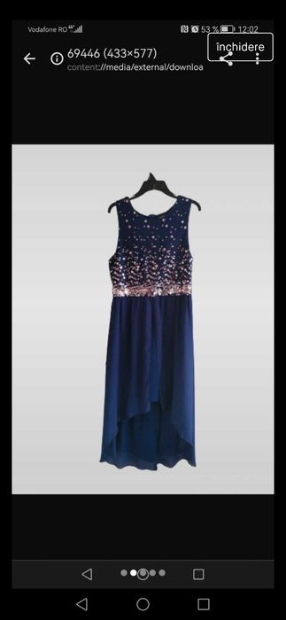 Rochie de ocazie fete (mărimea XS)