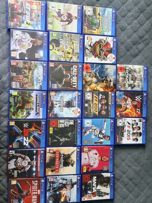 Colecție de jocuri pentru PlayStation 4
