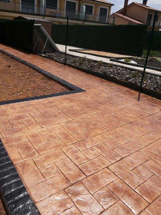 Beton amprentat  exterior