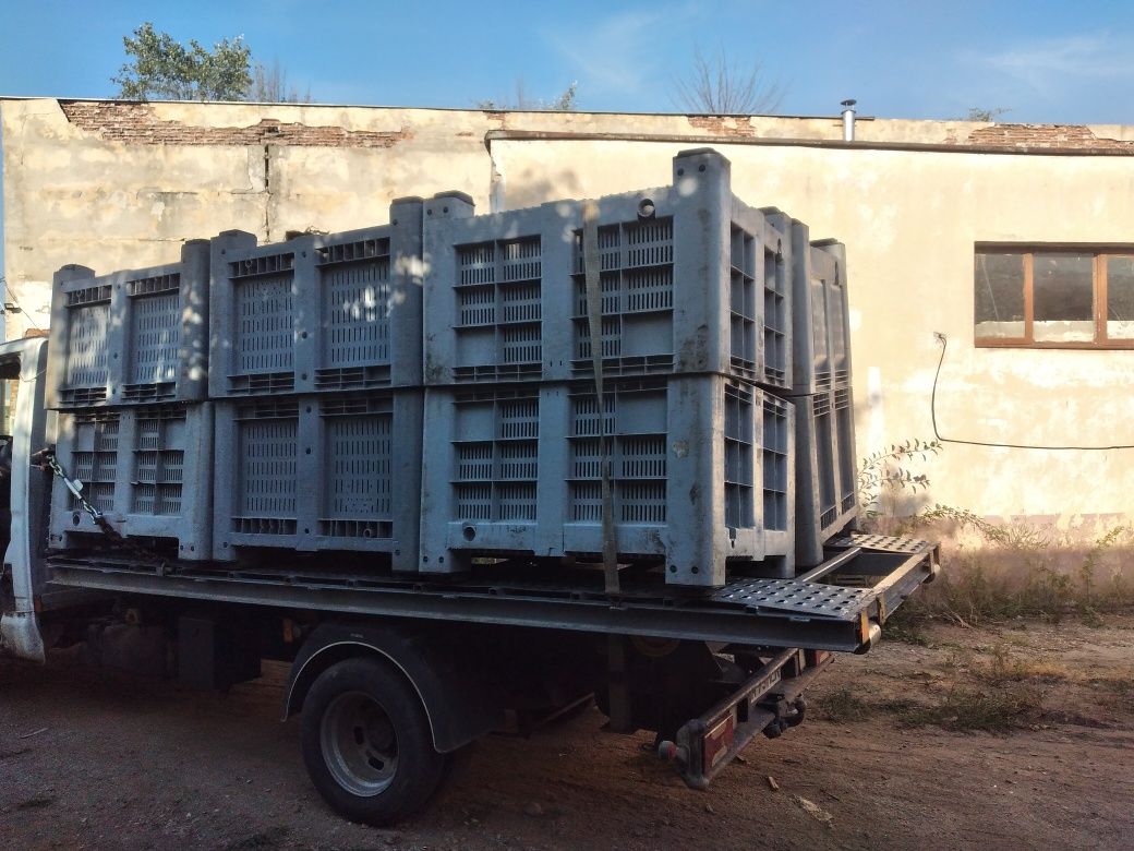 Butoaie tablă plastic 220 l 120 l stâlpii beton italia box paleti plas