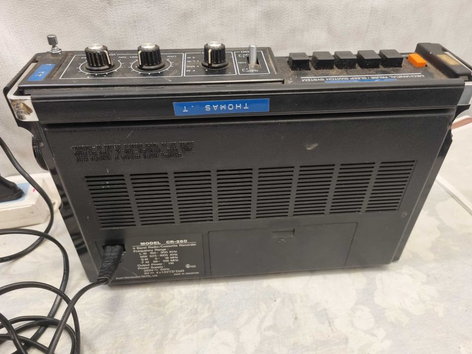 Radio casetofon portabil Gravador CCE CR-281 Fair mate Solid state