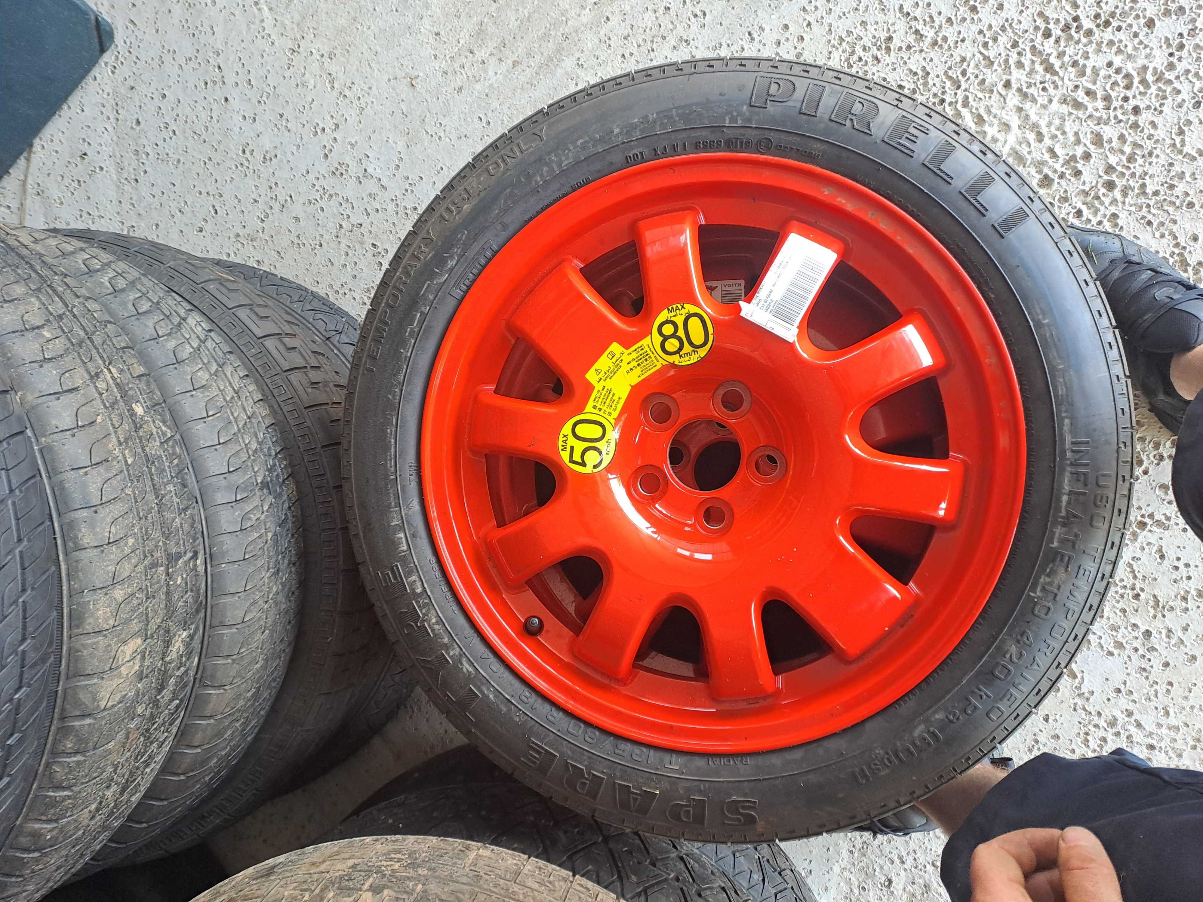 Roata de rezerva Slim Ford Kuga Volvo XC40 XC60 EC40 Ex40 135 80 r18