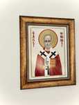Икона Свети Никола icona Sveti Nikola icon Saint Nicholas бродерия