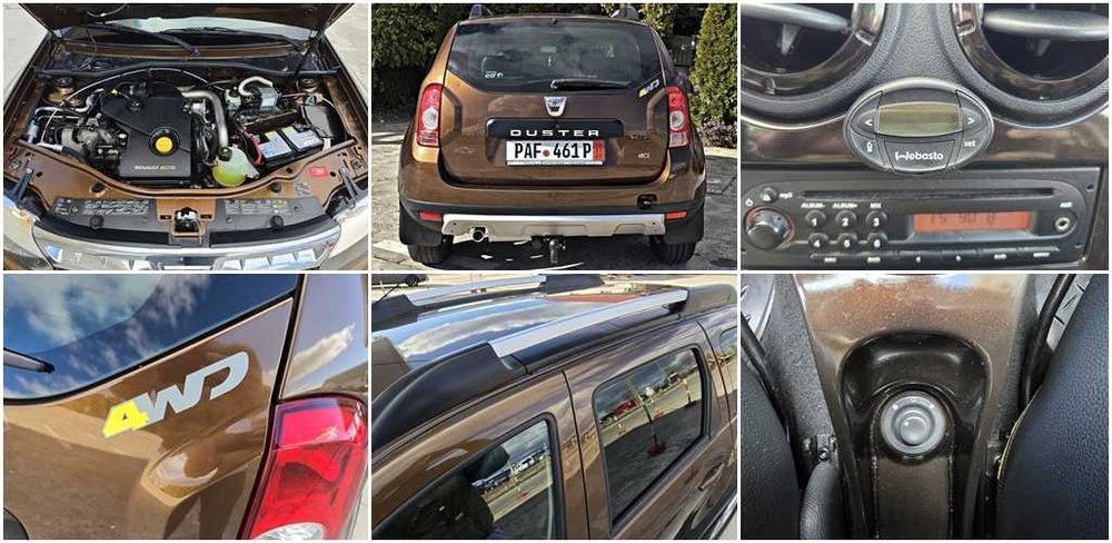 DACIA DUSTER 2013 4X4 4-WD 1.5dci 110cp Euro 5 Model PRESTIGE Full